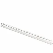 PIGO Špirala pvc 10mm 100/1 bela bch za 70 strani