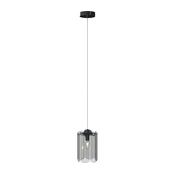 Zuma Line MD3523-1-EBCN - Luster na sajli NIRA 1xE14/40W/230V crna