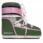 Moon Boot CIzme Mb Green/Silver/Pink Za Žene