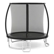 Costway Zunanji trampolin 8FT črn