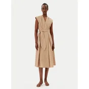 Marella Poletna obleka Ossola 2513221172200 Rjava Regular Fit