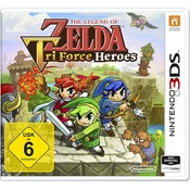 The Legend of Zelda Tri Force Heroes (3DS) - rabljeno