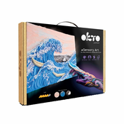 OKTO Kreativni 3D set Valovi v Kanawagi 30 x 40 cm