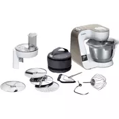 Bosch MUM5XW10 Exkluzivni kuhinjski v z aparat beli barvi vgrajeno tehtnico.