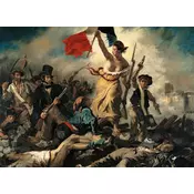 Clementoni - Puzzle Delacroix: Vodenje ljudi - 1 000 kosov