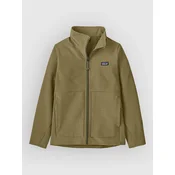 Patagonia R1 Techface Kids Jacket tent green