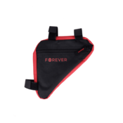Torba za bicikl Forever - Outdoor FB-100, za okvir, crna/crvena