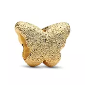 Pandora Pozlačena mini perlica z pentljo Shine Moments 764046C00
