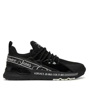 Versace Jeans Couture Nizke superge Dynamic črna/bela