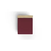 Maroon Ranforce Queen XL Fitted Sheet