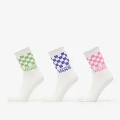 Nogavice Vans Classic Check Crew Checkerboard Pink Fizz M
