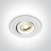 UGRADBENA SVJETILJKA 1×GU10/50W/MR16/230V IP20 BIJELA