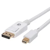Kabl Manhattan Mini Display Port on Display Port cable Ver.1.4 8K@60HZ 3,0m