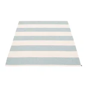 Svetlo modra/kremno bela notranja in zunanja preproga 140x180 cm Bob Blue Fog – Pappelina