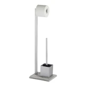 WENKO 20604100 - WC cetka GRANIT 23x73,5 cm nerdajuci celik/saten/siva