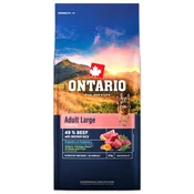 Hrana Ontario Adult Large Beef & Brown Rice 12kg
