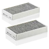 Mann Filter FILTR KABINY MERCEDES W164 M-KLASA 05- 2SZT. Z AKTYWNYM WĘGLEM