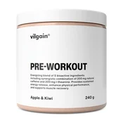 Pre-workout –? mešanica za pripravo napitka s kofeinom, tavrinom in L-teaninom, kofein pomaga izboljšati budnost in koncentracijo, namenjeno uživanju pred telesno aktivnostjo