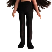 shumee Paola reina Hlačne nogavice za punčke 32 cm 84518 črne