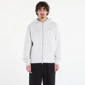 Mikina New Balance Athletics French Terry Full Zip Ash Heather L
