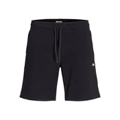 JJ Rebel by Jack & Jones trenerkasti šorc Logo za muškarce, crni, XXL