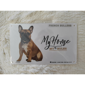 Tablica | Moj dom moja pravila Francoski Bulldog