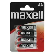 Maxell AA (R6) suhe baterije, 4 komada (na veliko) MAX153403