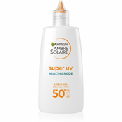 Garnier Ambre Solaire Super UV Niacinamide SPF50+ fluid za zaščito pred soncem proti nepravilnostim 40 ml unisex