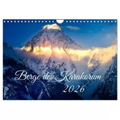 Berge des Karakorum (Wandkalender 2026 DIN A4 quer), CALVENDO Monatskalender