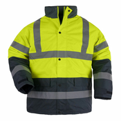 Reflektirajuća zaštitna Hi-viz jakna ROADWAY žuta, vel. XL