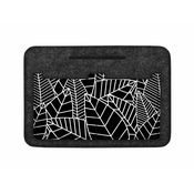Bertoni Unisexs Felt Bag Organiser Laurel