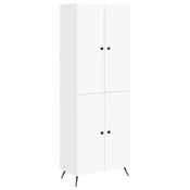 vidaXL Set omar 2 pcs Bela Inženirski les