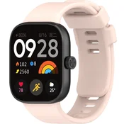 GS Silikonski pašček za Xiaomi Redmi Watch 4 / Xiaomi Smart Band 8 Pro / Xiaomi Smart Band 9 Pro, roza