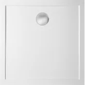 Gelco GALLET Kvadratna Tuš Kad iz Litega Marmorja 80x80 cm - Bela Eleganca za Vašo Kopalnico