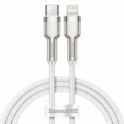 USB-C na Lightning kabel Baseus Cafule PD 20W 1m, bel
