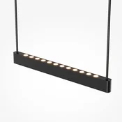 Maytoni Ambience LED viseča svetilka, O42cm, kovinska, črna/bela - Dnevna soba/jedilnica - Dizajn - črna, bela - Kovina