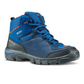 Cipele za planinarenje MH120 MID vodootporne djecje plave
