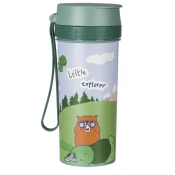 eoshop Steklenica 0,4 l OTROCI RAZISKOVALEC - zelena