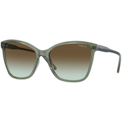VOGUE Ženske naocare za sunce 0VO5520S 3086E8 56, Maslinaste