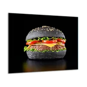 shumee Steklena zaščitna plošča ZA štedilnik 60x52 hamburger