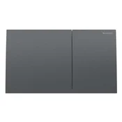 Geberit 115.622.QD.1 - Tipka za splakovanje Sigma70 25x14,6 cm črni krom