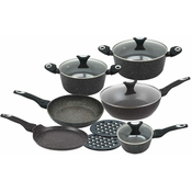 shumee 12-DELNI SET GRANITNI LONCI KLAUSBERG KB-7201