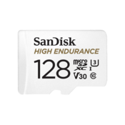 SanDisk High Endurance, 128 GB, MicroSDXC, 10.razred, UHS-I, 100 MB/s, 40 MB/s
