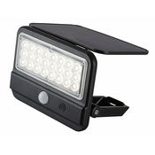 RABALUX Flaxton Spoljna zidna lampa, Solarna, Sa senzorom, LED, IP54, 7W, 700lm, Crna