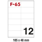 ETIKETE ILK 105X48MM PK100L FORNAX F-65