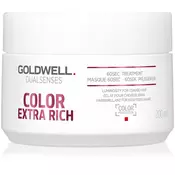 Goldwell Dualsenses Color Extra Rich regeneracijska maska za grobe in barvane lase  200 ml