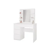 Toaletna mizica Mandeville 351 (Levo) Bela, OgledaloOgledalo, 146x98x51cm