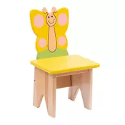 Personalized Wooden Kids’ Chair – Unique Design & Premium Quality! – Butterfly