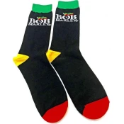 Bob Marley Nogavice Logo Black 40-45