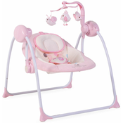 Električna ljuljačka za bebe Cangaroo - Baby Swing +, ružičasta